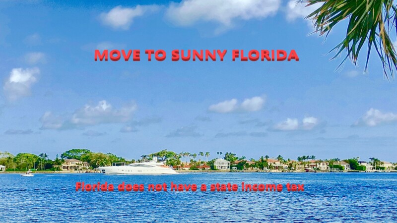 Florida Does Not Have a State Income Tax