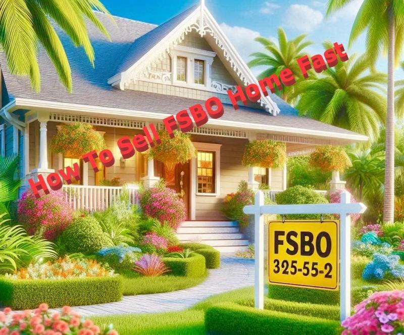 How To Sell FSBO Home Fast