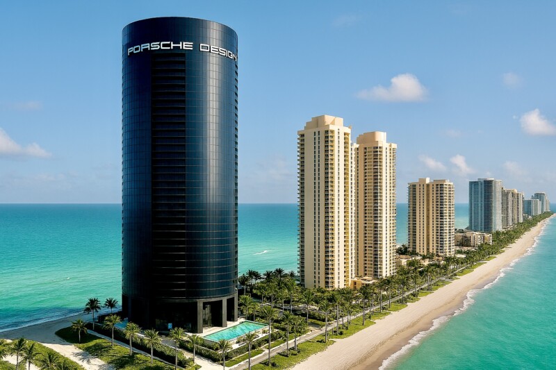 Porsche Design Tower, 18555 Collins Ave, Sunny Isles Beach, FL 33160