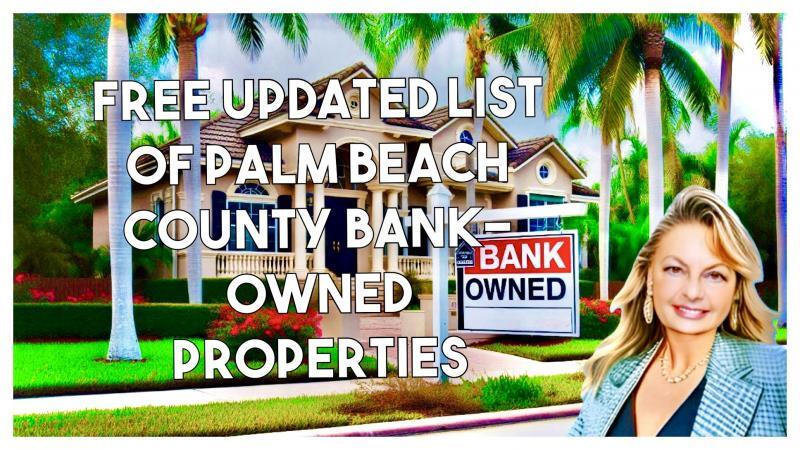 Free Updated List of South Florida Bank Owned Properties