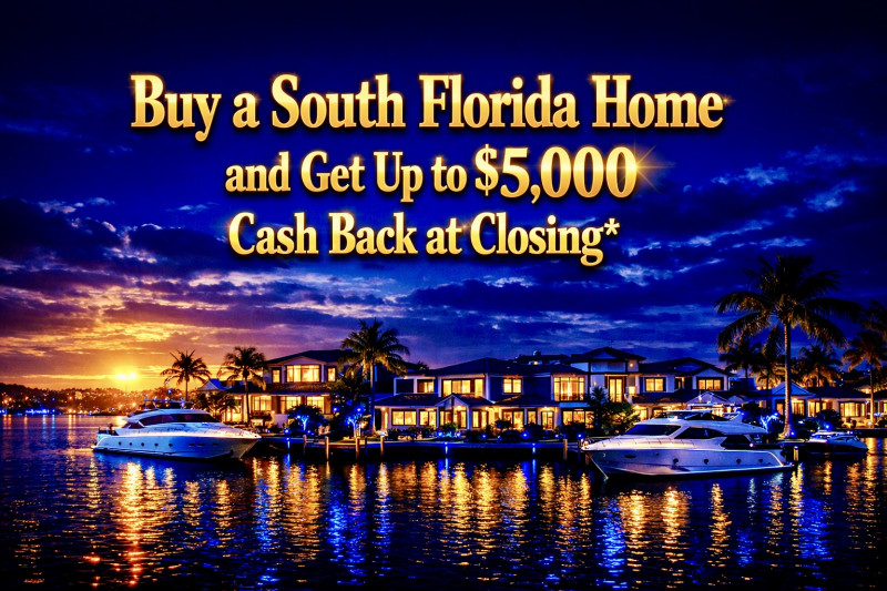 CASH BACK AT CLOSING