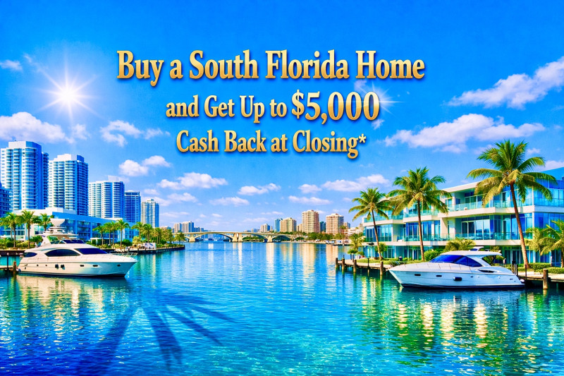 CASH BACK AT CLOSING